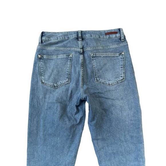 PILCRO & THE LETTERPRESS Pearl Embellished Script Jeans Size 28 - Picture 3 of 6